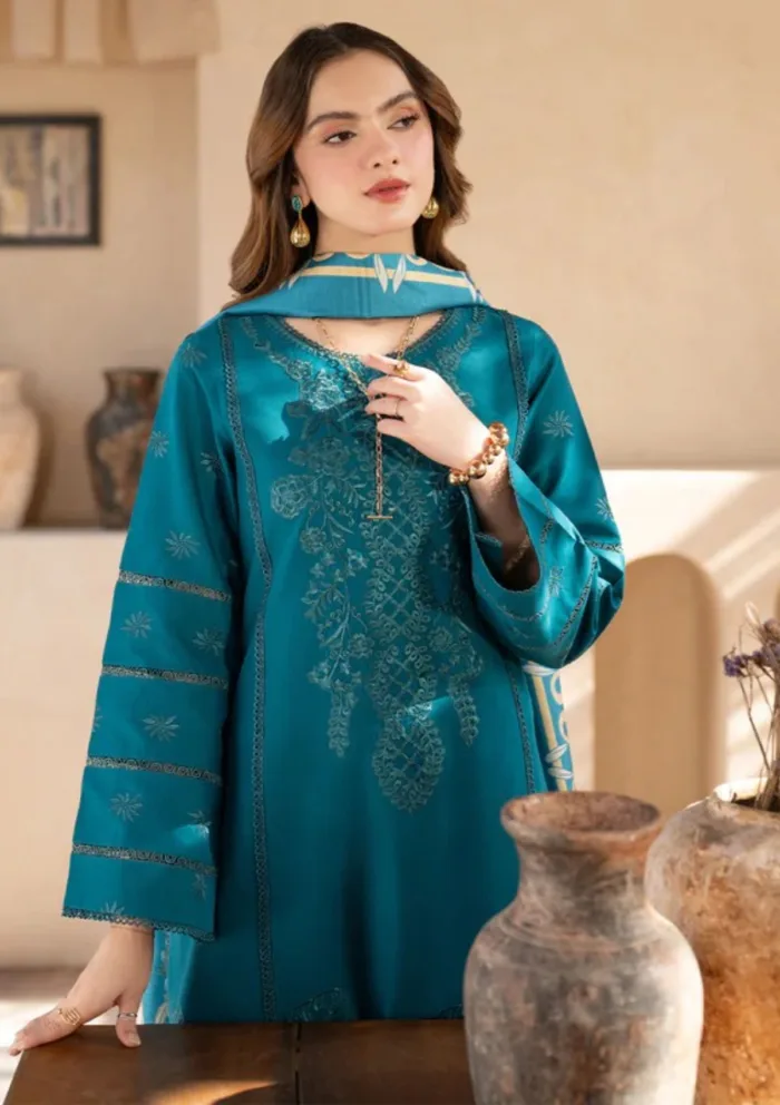 Mahnur D 03B Stella 2025 Luxury Lawn Collection - Image 4