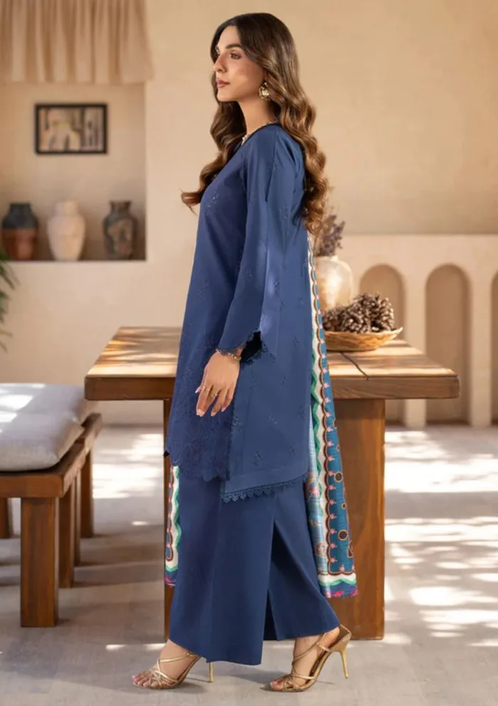 Mahnur D 04A Stella 2025 Luxury Lawn Collection - Image 2