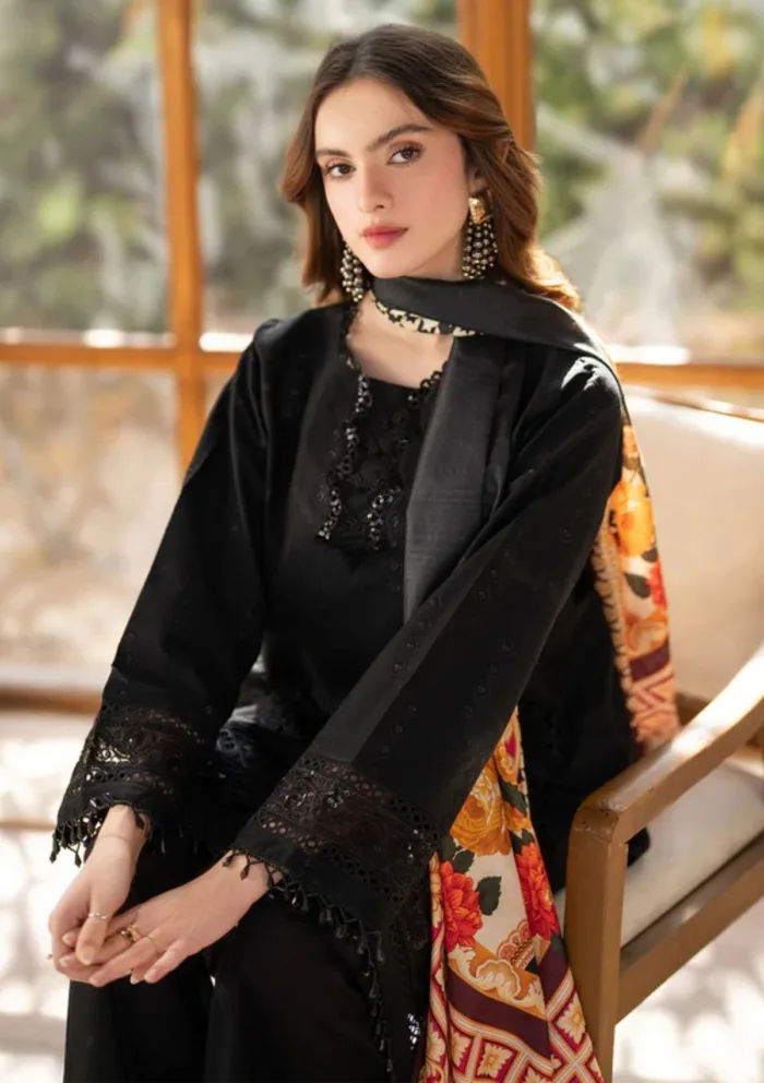Mahnur D 05A Stella 2025 Luxury Lawn Collection - Image 2