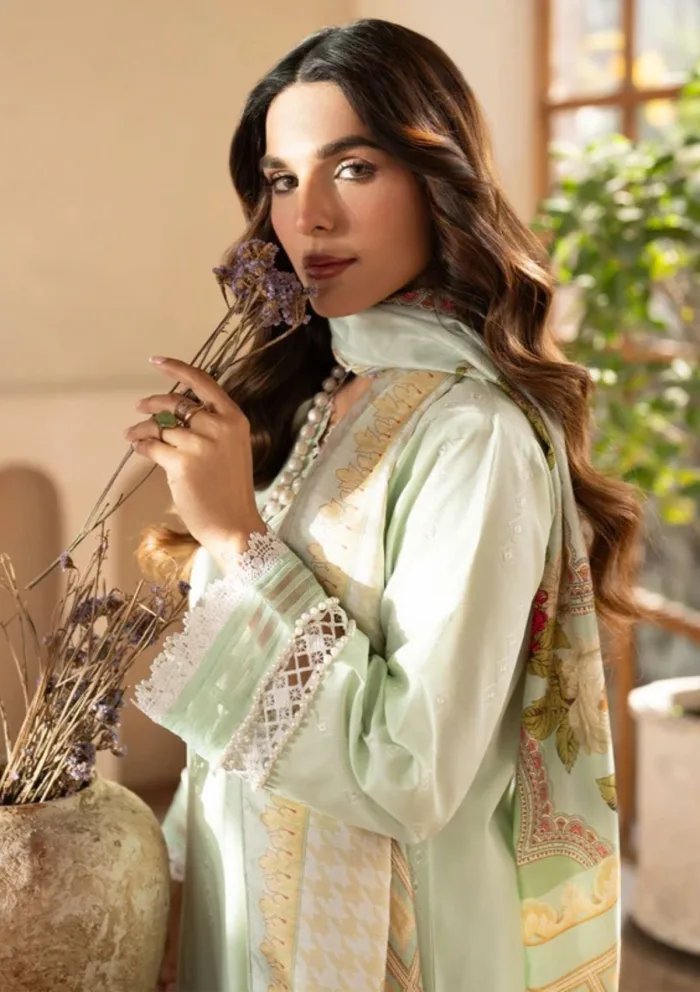 Mahnur D 05B Stella 2025 Luxury Lawn Collection - Image 3