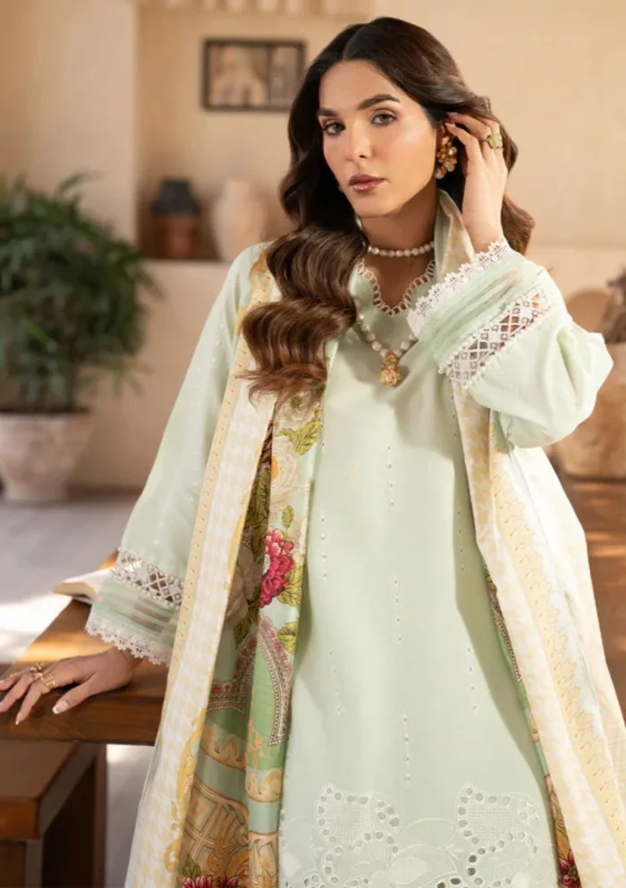 Mahnur D 05B Stella 2025 Luxury Lawn Collection - Image 4