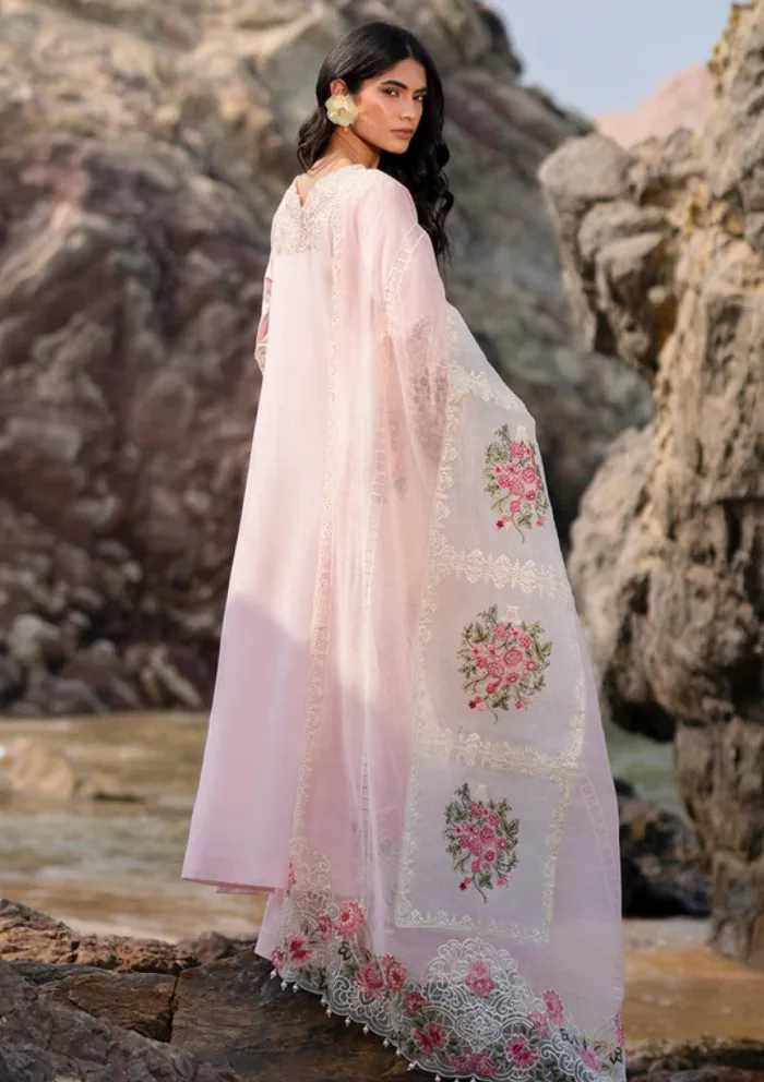 Mahnur D 07 Azalea Sirene Luxury 25 Lawn Collection - Image 2