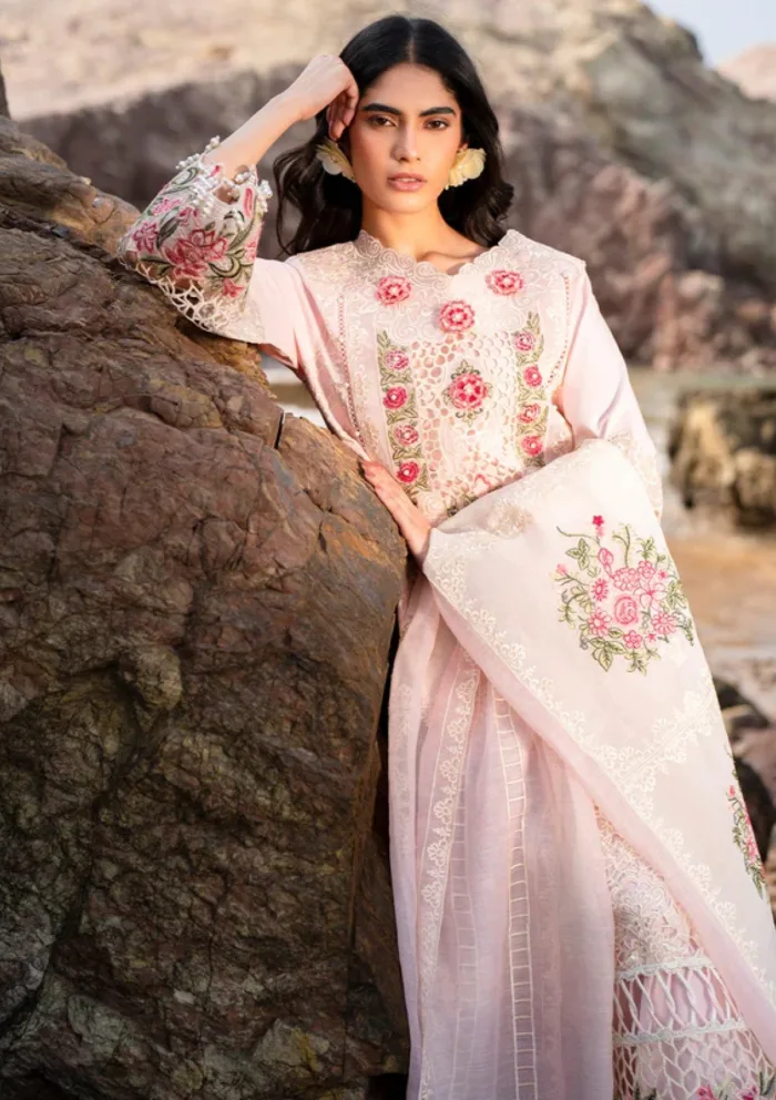 Mahnur D 07 Azalea Sirene Luxury 25 Lawn Collection - Image 4
