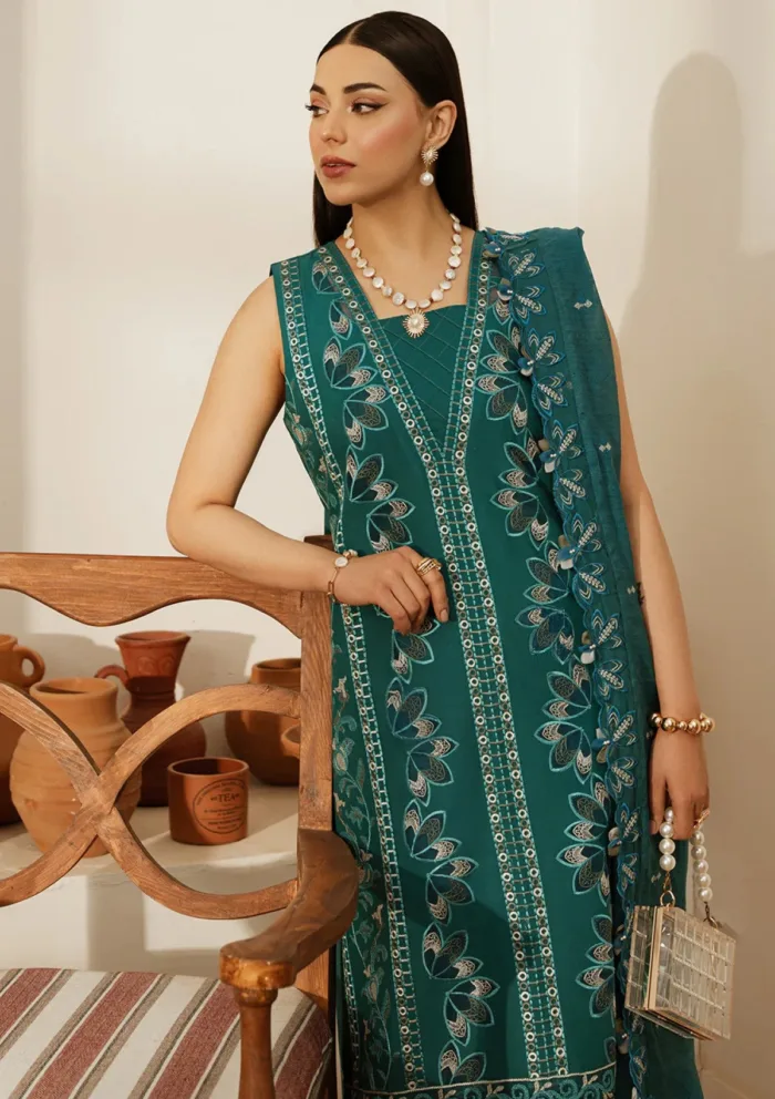 Mahnur LANA Florence Luxury 25 Lawn Collection - Image 4