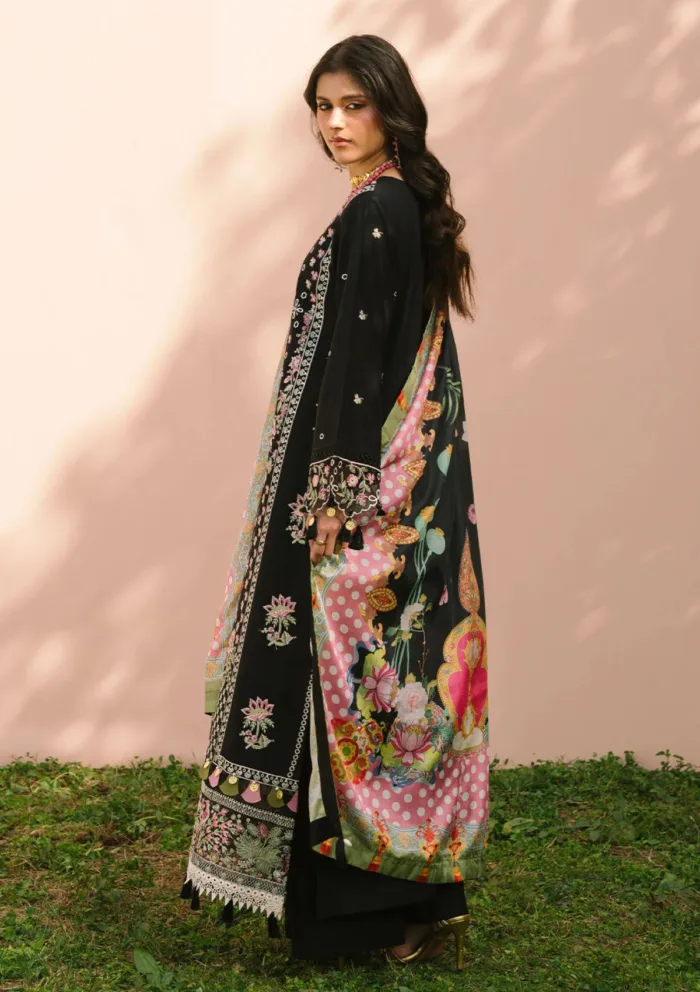 Mahnur Luxury 25 D 07 B Aurora Dahlia Lawn Collection - Image 2