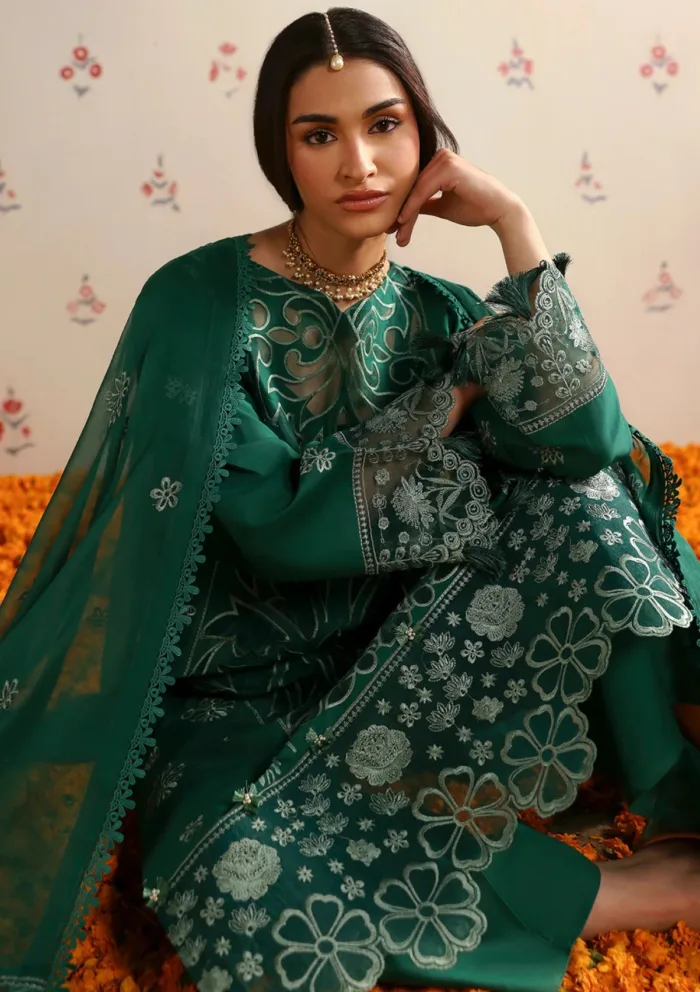 Mahnur MA25 01 Palwasha Aangan Luxury Lawn Collection - Image 2