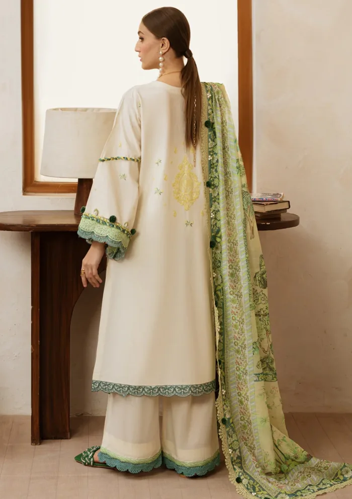 Mahnur MAHGUL Florence Luxury 25 Lawn Collection - Image 2