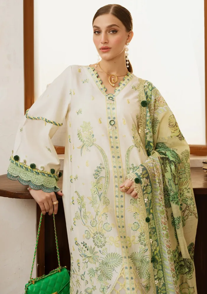 Mahnur MAHGUL Florence Luxury 25 Lawn Collection - Image 3