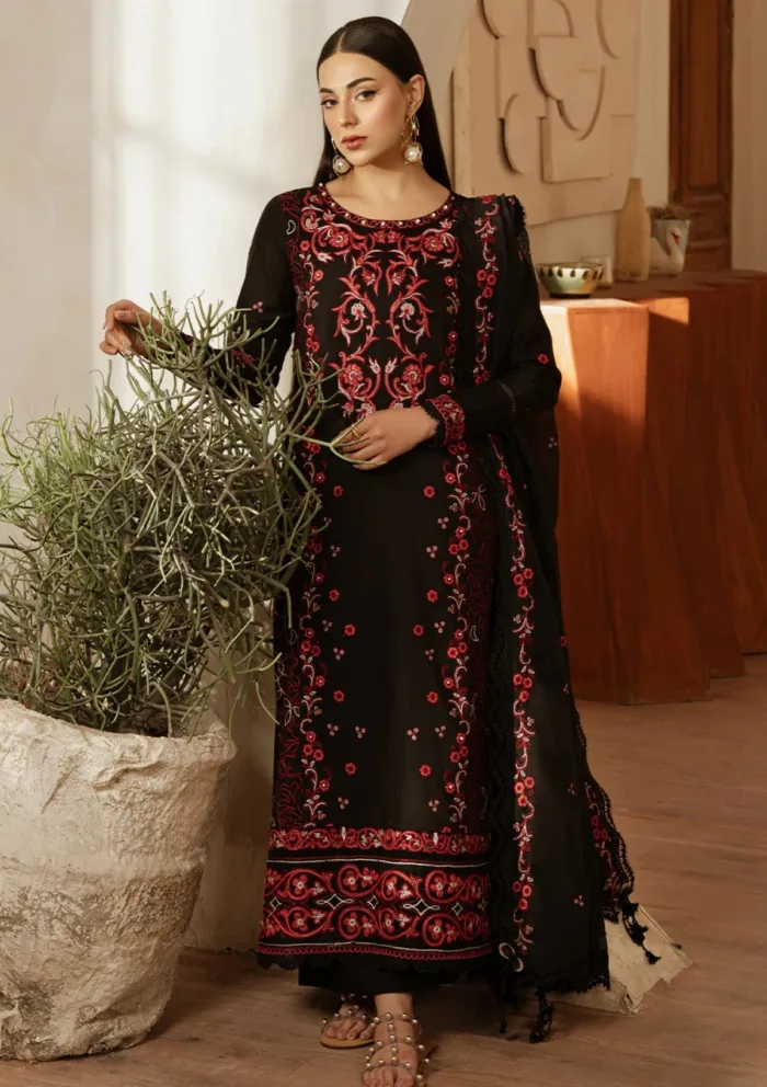 Mahnur MEHARMAH Florence Luxury 25 Lawn Collection - Image 4