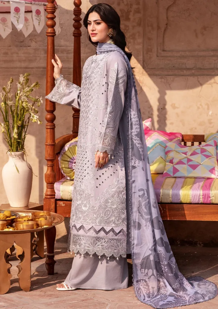 Mahnur MHJ 04 Maeve Husn e Jahan Luxury Lawn Collection - Image 4