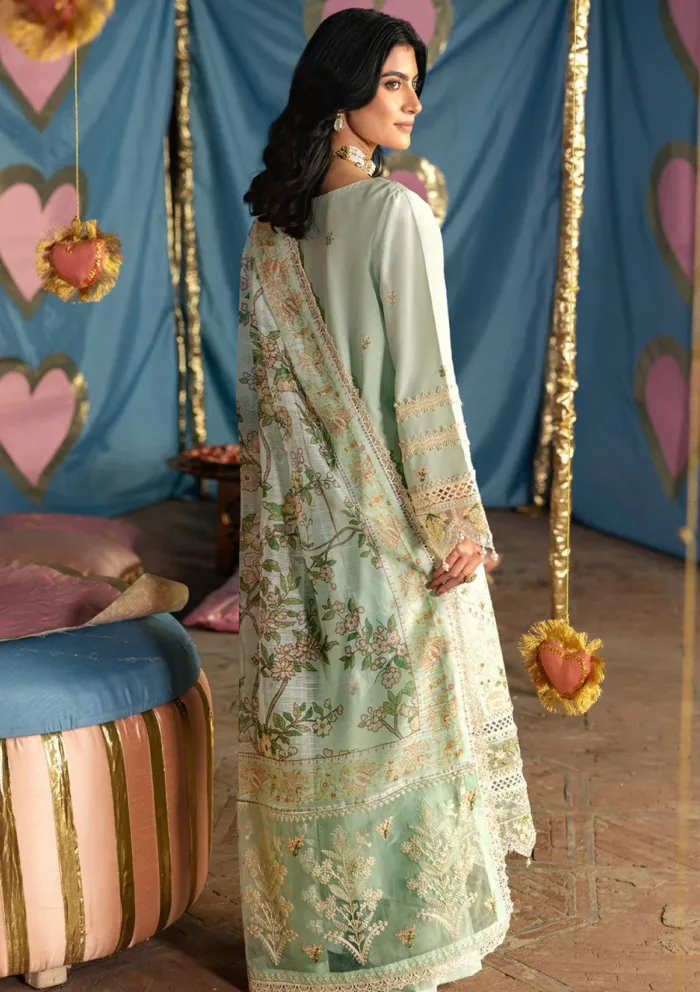 Mahnur MHJ 07 Amalia Husn e Jahan Luxury Lawn Collection - Image 3