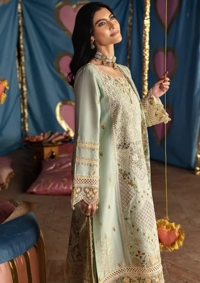 Mahnur MHJ 07 Amalia Husn e Jahan Luxury Lawn Collection - Image 5