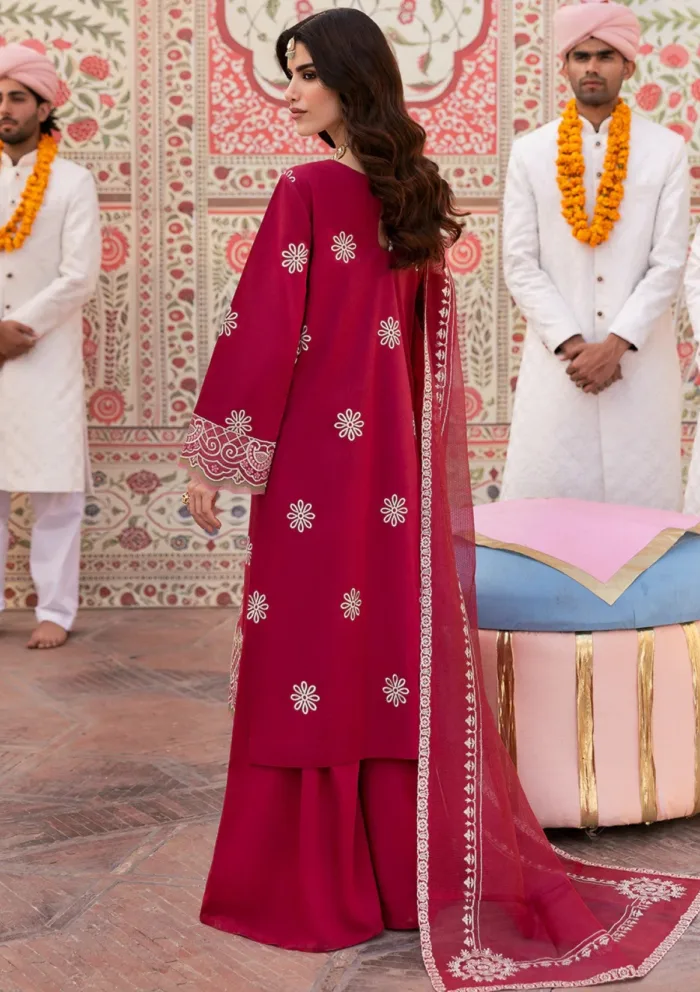 Mahnur MHJ 09 Leyla Husn e Jahan Luxury Lawn Collection - Image 3