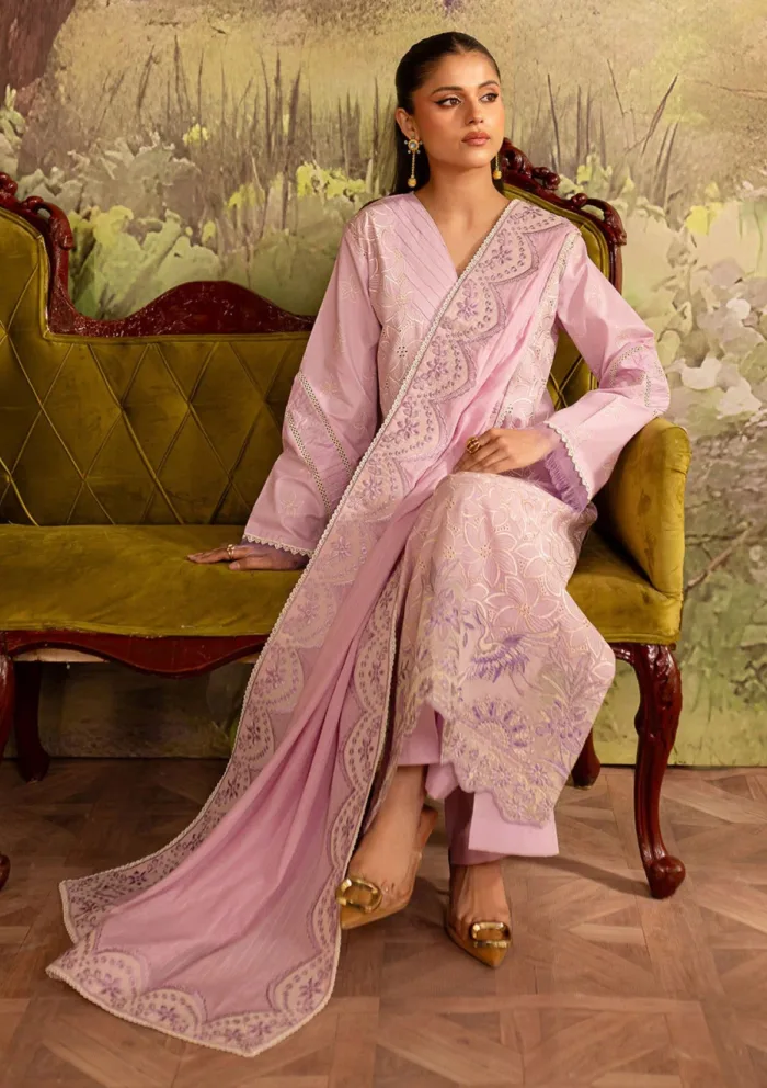 Mahnur VIOLETTA Twilight Luxury Lawn Collection - Image 5