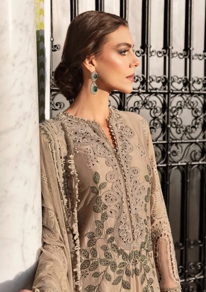 Maria B MBV25 3A Voyage ƒLuxe Luxury Lawn Collection - Image 2