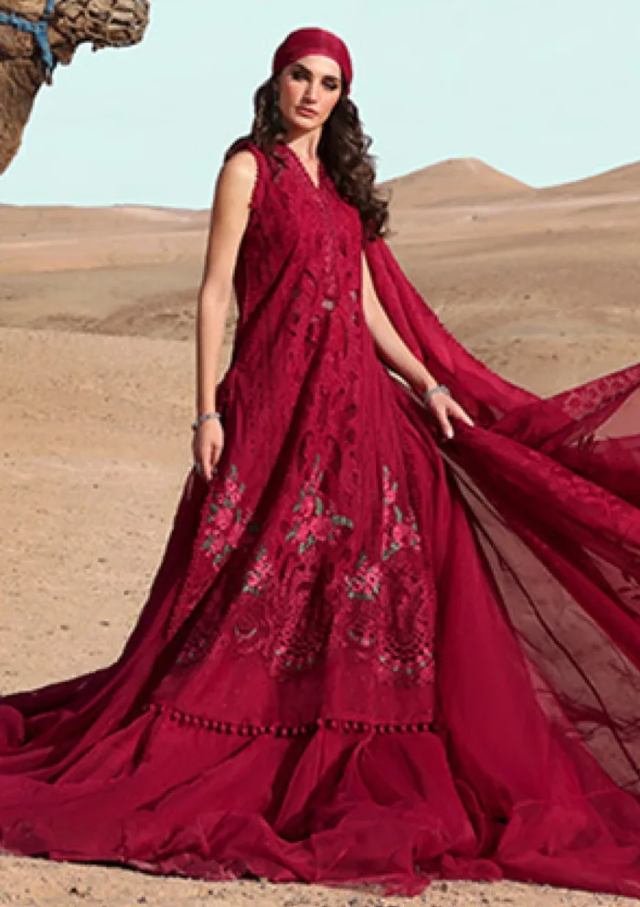 Maria B MBV25 4A Voyage ƒLuxe Luxury Lawn Collection - Image 3
