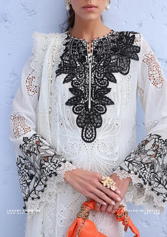 Maria B MBV25 5A Voyage ƒLuxe Luxury Lawn Collection - Image 4