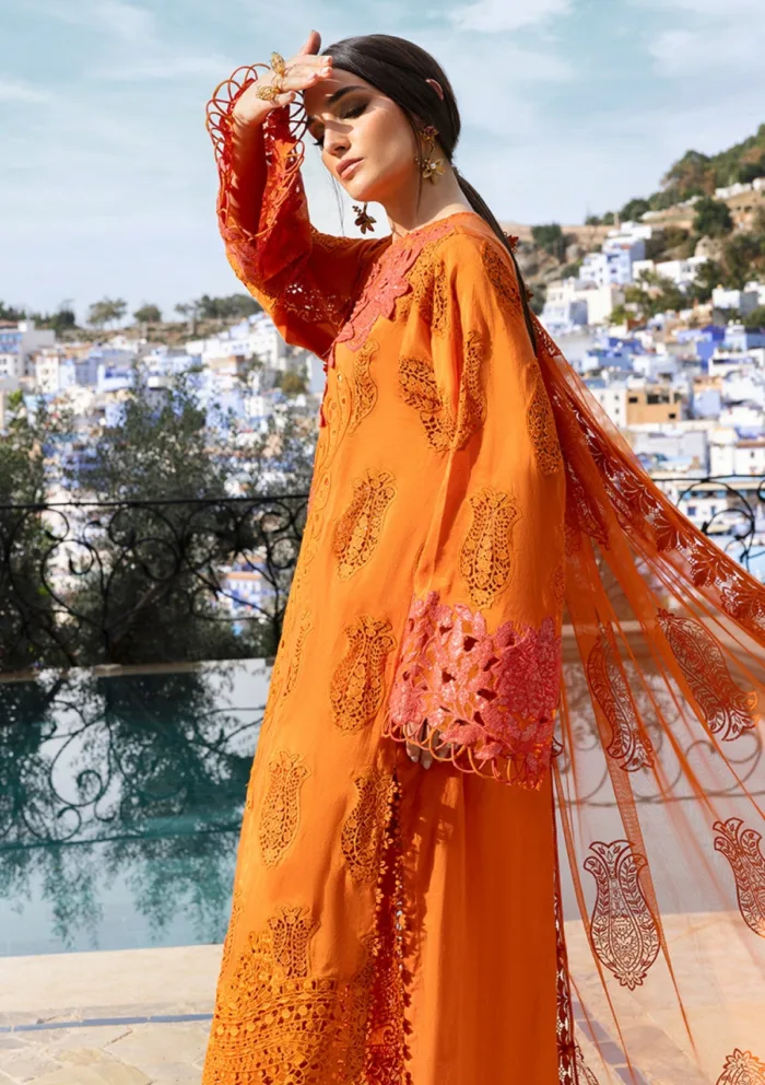 Maria B MBV25 5B Voyage ƒLuxe Luxury Lawn Collection - Image 2