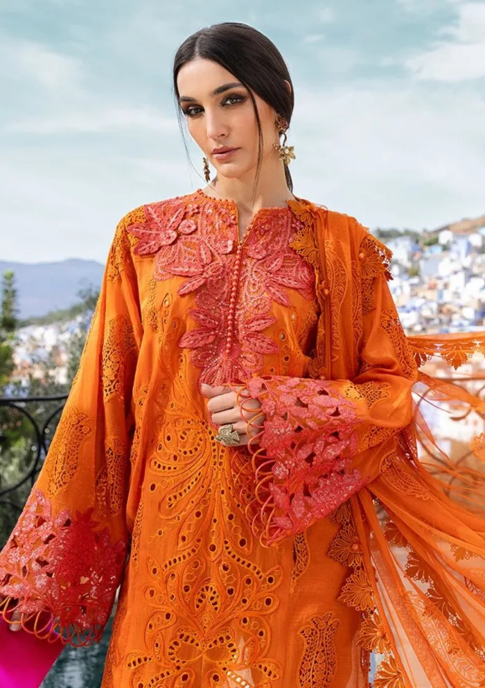 Maria B MBV25 5B Voyage ƒLuxe Luxury Lawn Collection - Image 3