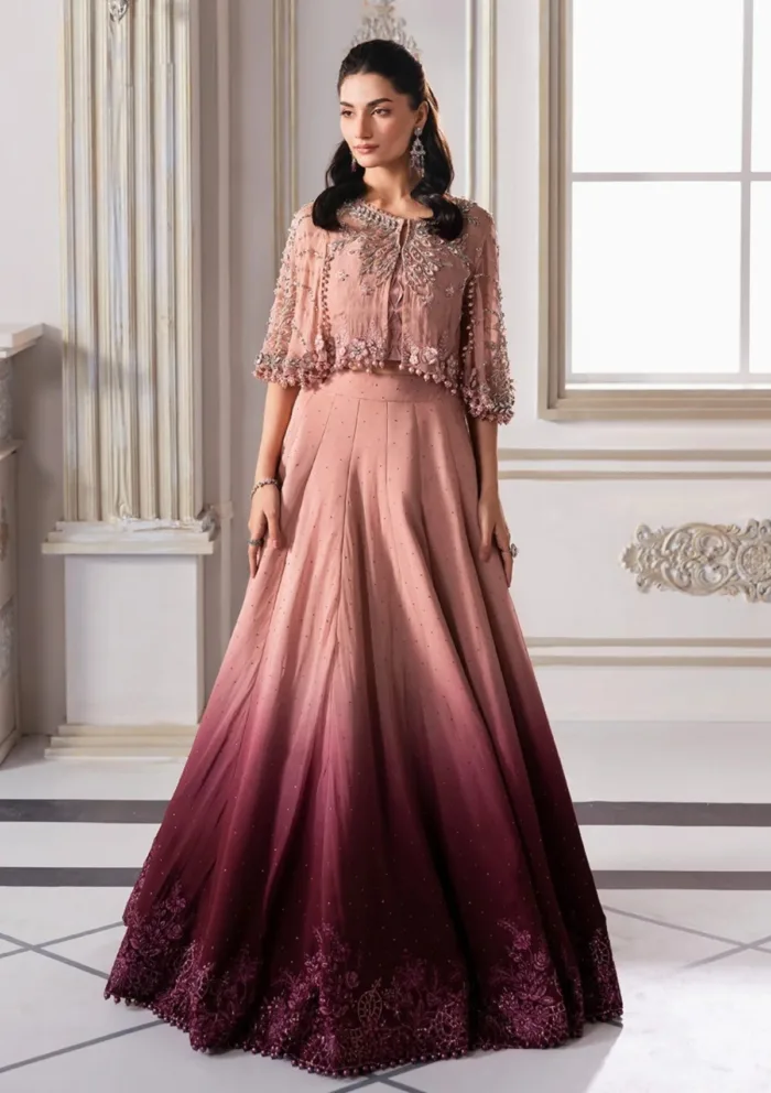 Maria B MME 01 Mbroidered Unstitched Edition 25 Luxury Lawn Collection - Image 5