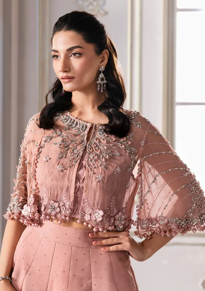 Maria B MME 01 Mbroidered Unstitched Edition 25 Luxury Lawn Collection - Image 8