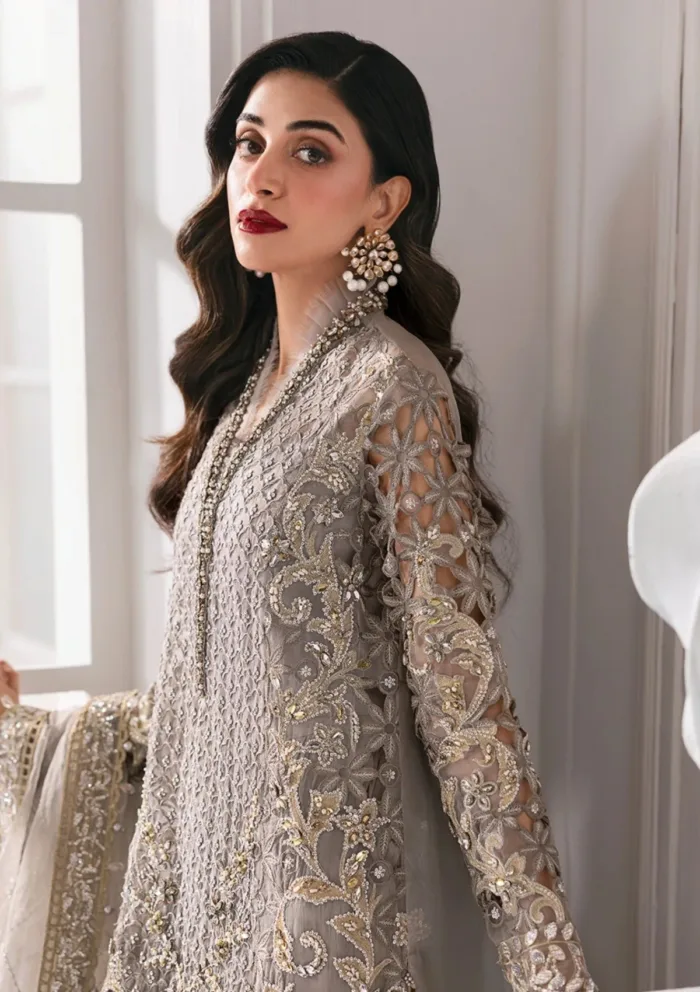 Maria B MME 06 Mbroidered Unstitched Edition 25 Luxury Lawn Collection - Image 3