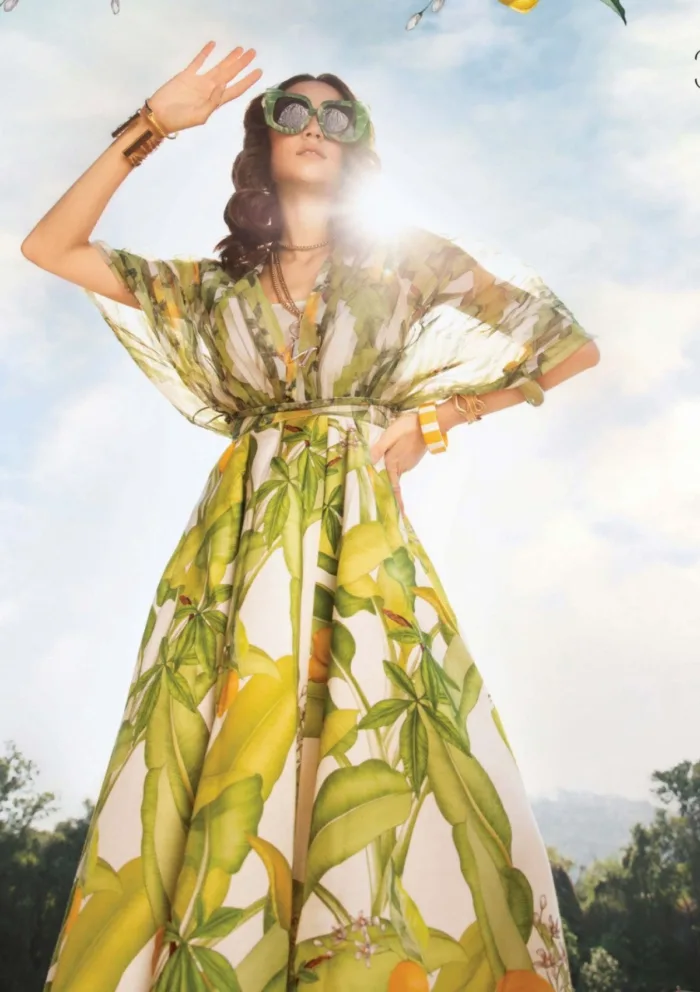 Maria B Spring Summer 25 MSL 3A M Prints Luxury Lawn Collection - Image 2