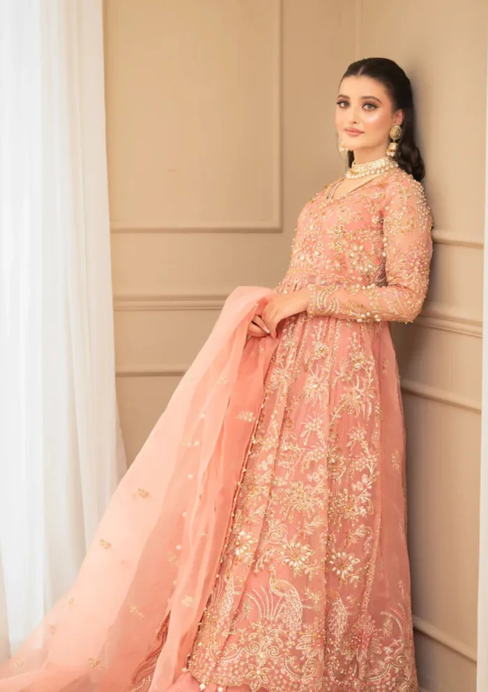 Maria Osama Khan Alera Mystara Wedding Festive 25 Luxury Lawn Collection - Image 2
