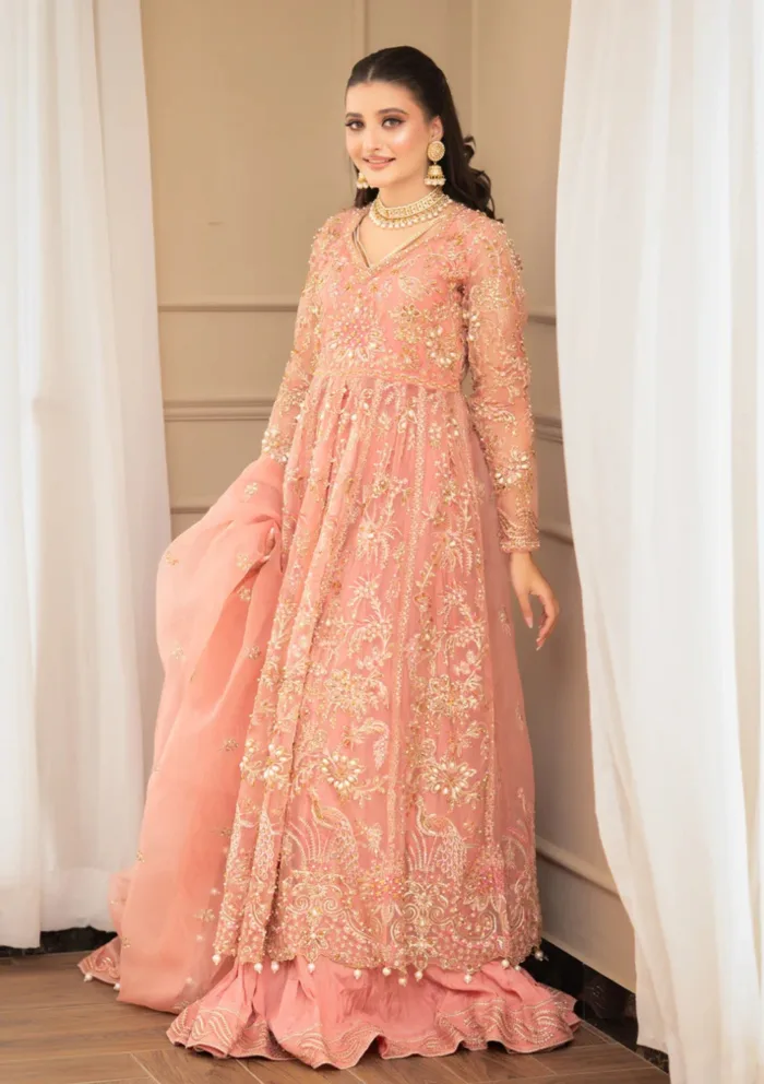 Maria Osama Khan Alera Mystara Wedding Festive 25 Luxury Lawn Collection - Image 3