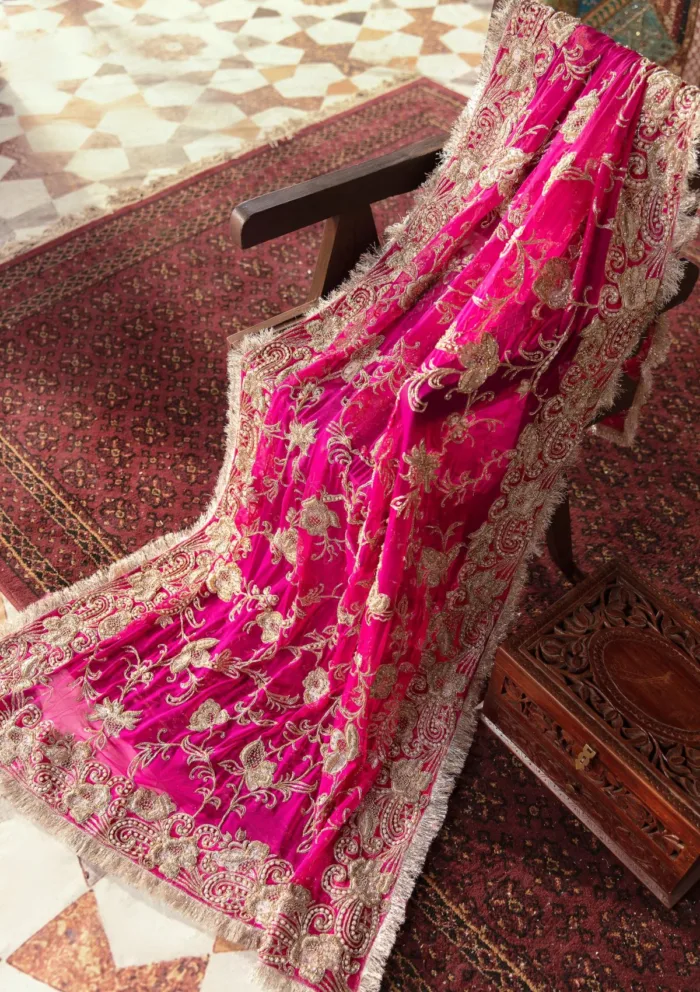 Maria Osama Khan Arya Virsa Luxury Lawn Collection - Image 4