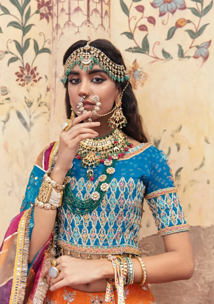 Maria Osama Khan Fertash Virsa Luxury Lawn Collection - Image 3