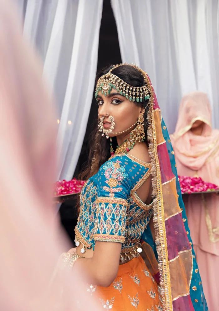 Maria Osama Khan Fertash Virsa Luxury Lawn Collection - Image 4