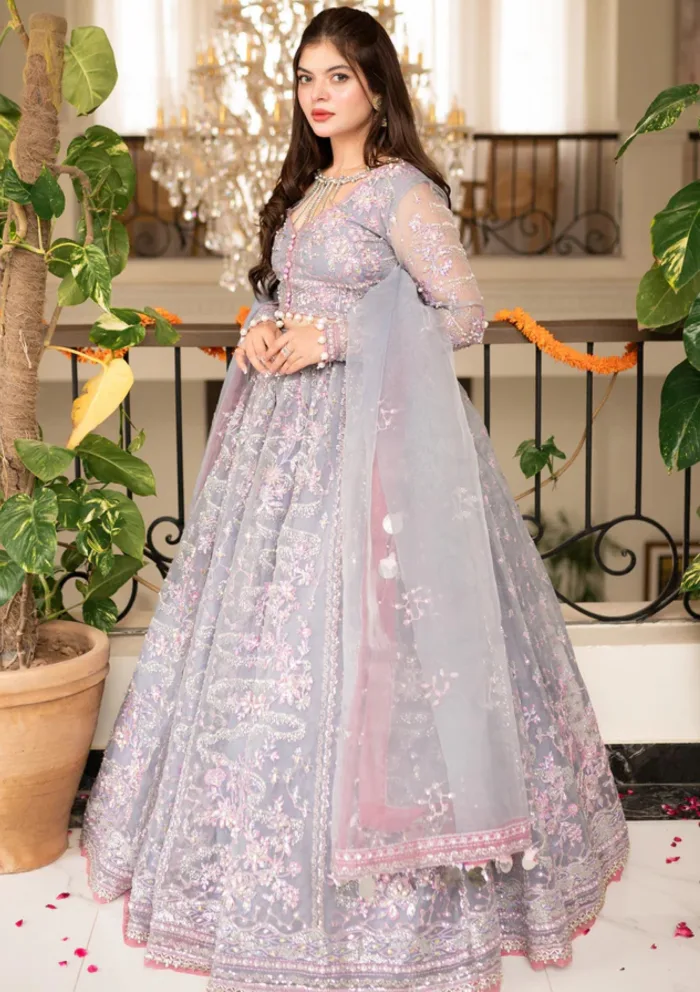 Maria Osama Khan Lyra Mystara Wedding Festive 25 Luxury Lawn Collection - Image 4