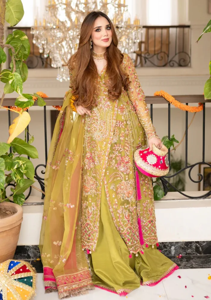 Maria Osama Khan Noir Mystara Wedding Festive 25 Luxury Lawn Collection - Image 2