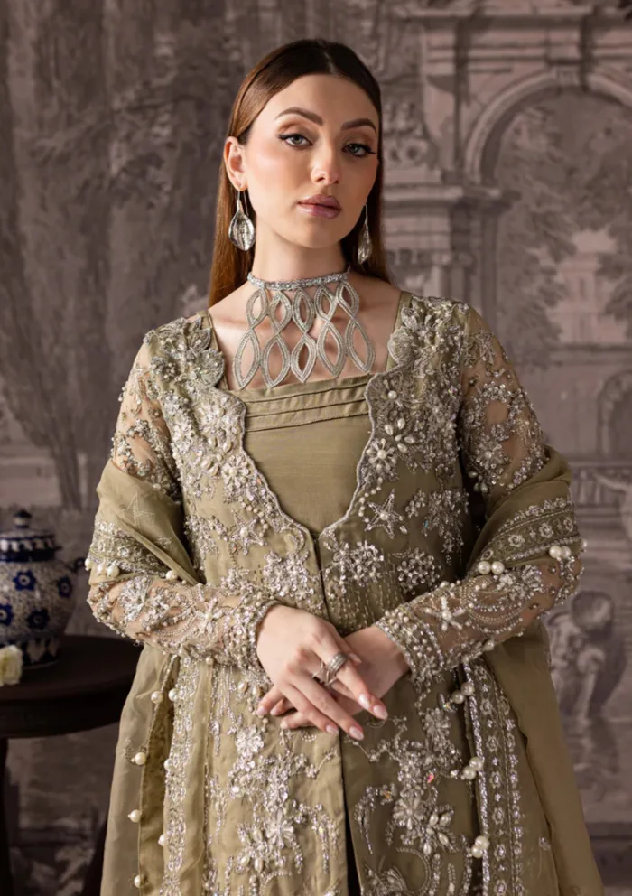 Maria Osama Khan Oraya Mystara Wedding Festive 25 Luxury Lawn Collection - Image 2