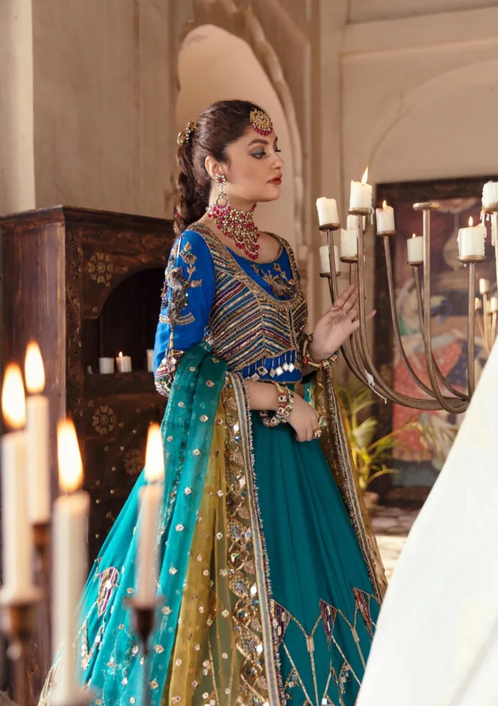 Maria Osama Khan Riwayat Virsa Luxury Lawn Collection - Image 2