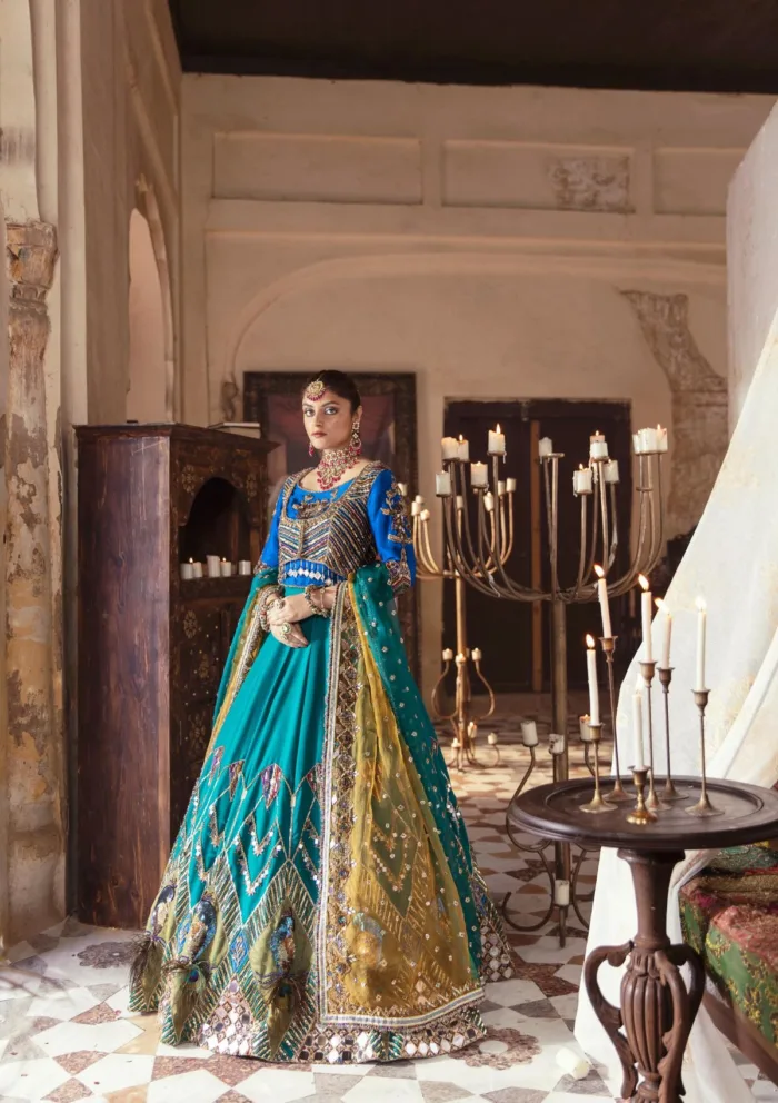 Maria Osama Khan Riwayat Virsa Luxury Lawn Collection - Image 3