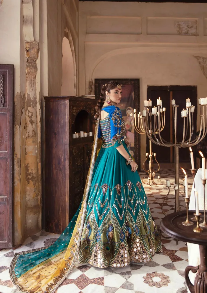 Maria Osama Khan Riwayat Virsa Luxury Lawn Collection - Image 4