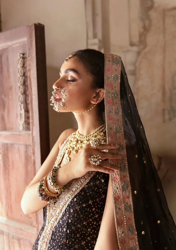 Maria Osama Khan Shirin Virsa Luxury Lawn Collection - Image 3