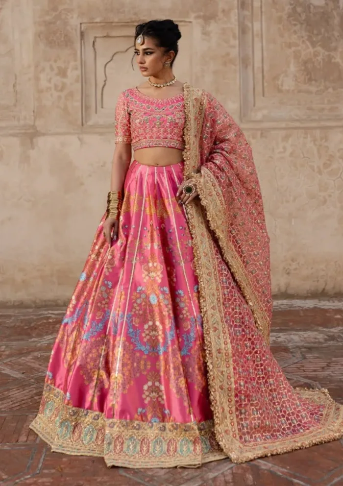 Maria Osama Khan Wedding Safiya Khwabedah Luxury Lawn Collection - Image 3