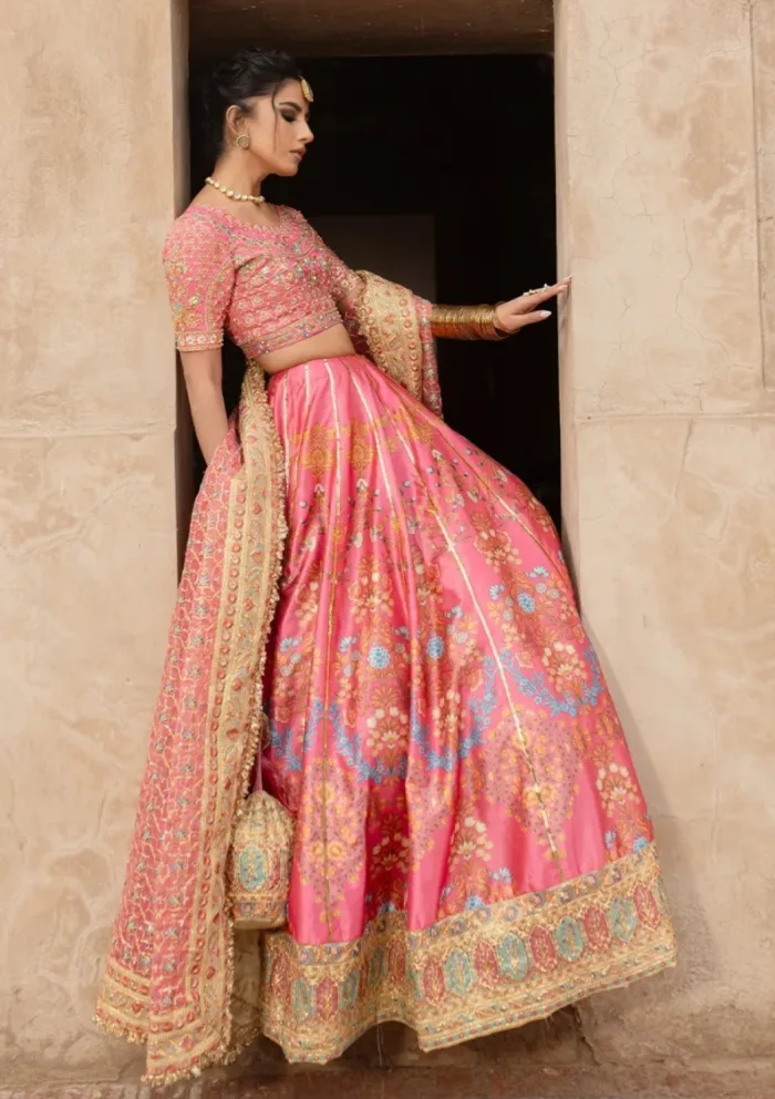 Maria Osama Khan Wedding Safiya Khwabedah Luxury Lawn Collection - Image 6