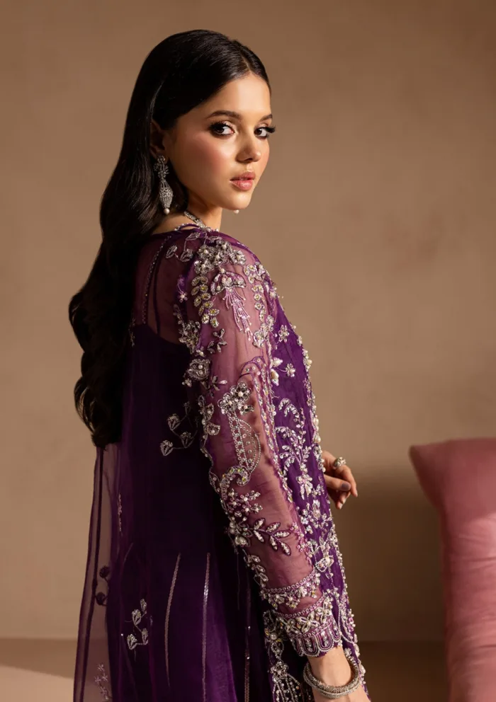 Maria Osama Khan Wedding Sheesham Lamhay Luxury Lawn Collection - Image 2