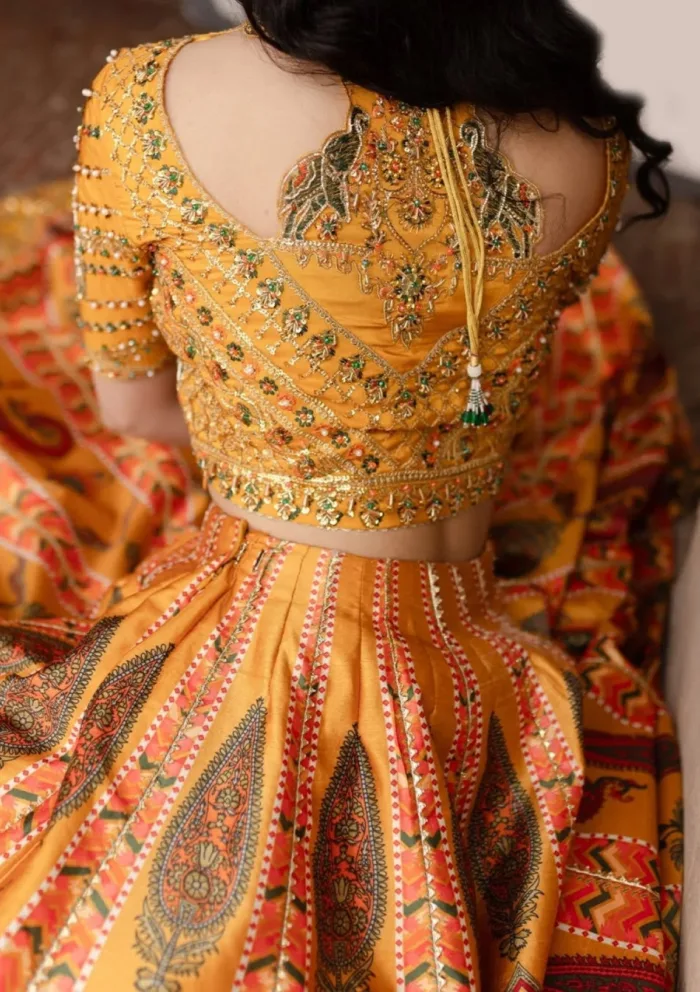 Maria Osama Khan Wedding Zariya Khwabedah Luxury Lawn Collection - Image 4