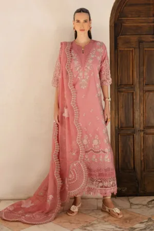 Marjjan Unstitched 25 MLL 02 B PINK