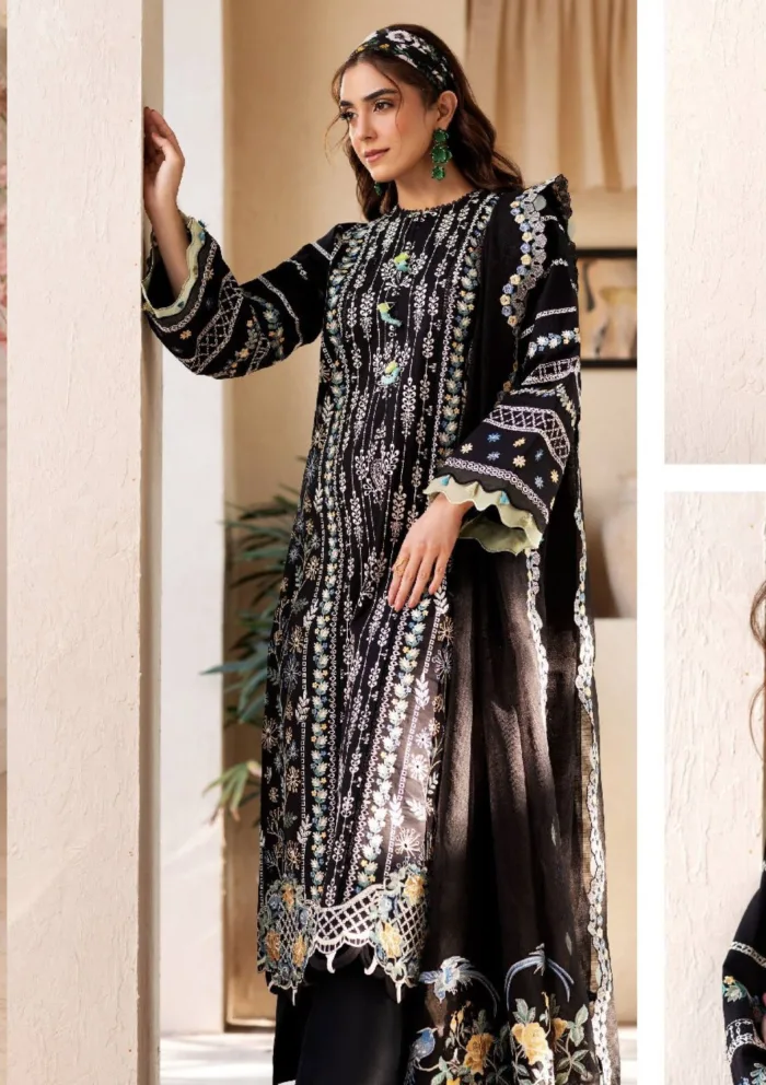 Maryam Hussain Dawn Luxury 25 Lawn Collection - Image 2