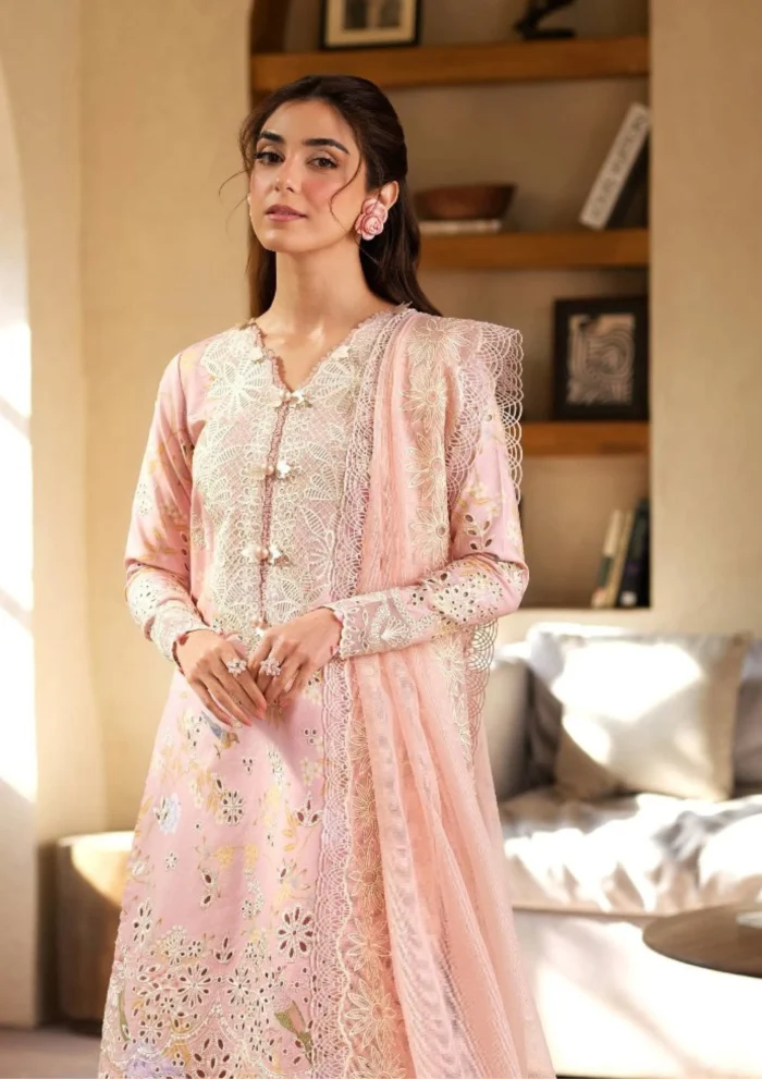 Maryam Hussain Dimple Luxury 25 Lawn Collection - Image 2