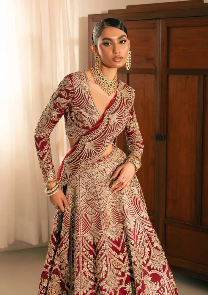 Maryam Hussain MM24 02 Moorni Marwa Luxury Lawn Collection - Image 2