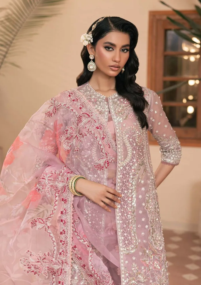 Maryam Hussain MM24 08 Mehru Marwa Luxury Lawn Collection - Image 5