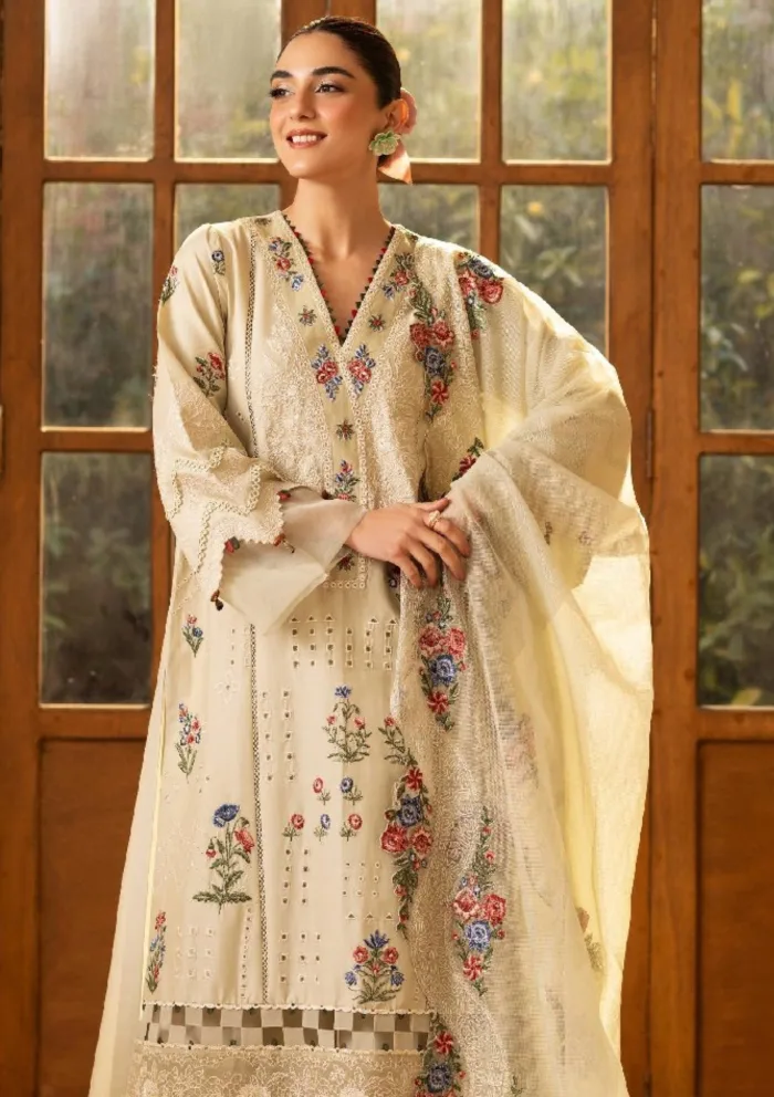 Maryam Hussain Mint Luxury 25 Lawn Collection - Image 2