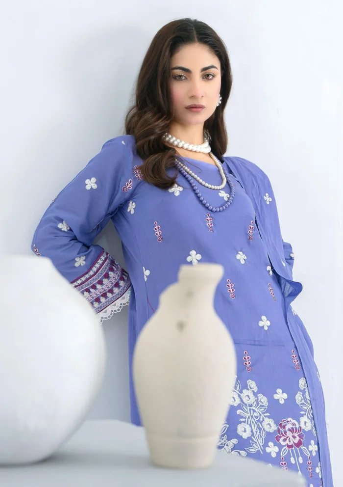 Mashah MDN25 04 Dur-e-Nayab Luxury Lawn Collection - Image 4